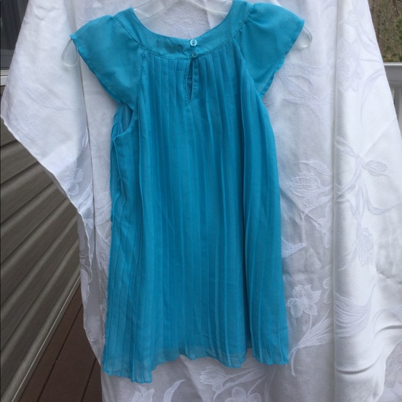 Pretty Dress Top Aqua/Light Blue w/matching pants - Picture 2 of 4